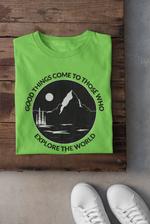 Rorrom Explore Green T-shirt - Explore the World