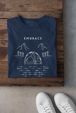 Rorrom Explore Navy Blue T-shirt - Embrace the Nature