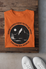 Rorrom Explore Orange T-shirt - Explore the World