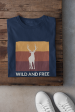 Rorrom Explore Navy Blue T-shirt - Wild & Free
