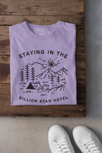 Rorrom Explore Lavender T-shirt - Billion Star Hotel