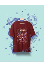 Rorrom Offbeat Maroon T-shirt - Blossom