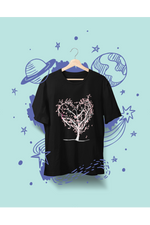 Rorrom Offbeat Black T-shirt - Hearts