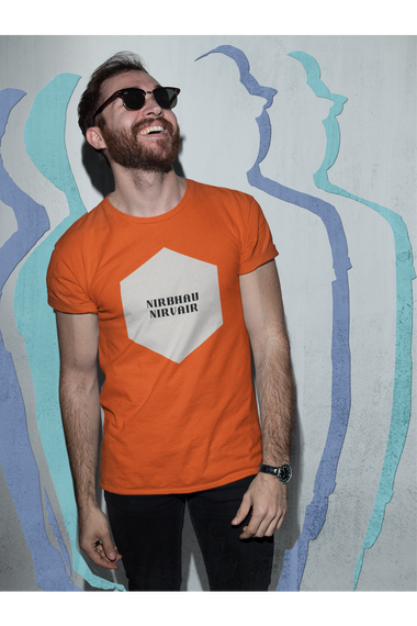 Rorrom Dapper Orange T-shirt - Nirbhau Nirvair