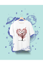 Rorrom Offbeat White T-shirt - Hearts