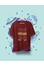 Rorrom Offbeat Maroon T-shirt - Dreams