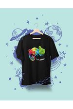Rorrom Offbeat Black T-shirt - Unique