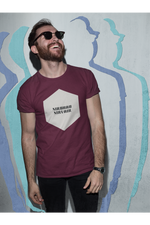Rorrom Dapper Maroon T-shirt - Nirbhau Nirvair