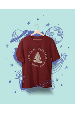 Rorrom Offbeat Maroon T-shirt - Keep Calm