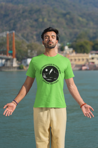 Rorrom Explore Green T-shirt - Explore the World