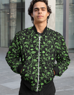 Rorrom High-Style Bomber Jacket - Green Armour