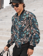 Rorrom High-Style Bomber Jacket - Blue Forest