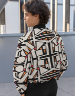 Rorrom High-Style Bomber Jacket - Retro Rebel