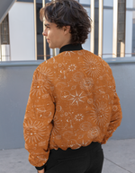 Rorrom High-Style Bomber Jacket - Sunrise Sky