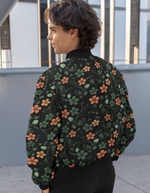 Rorrom High-Style Bomber Jacket - Floral Joy