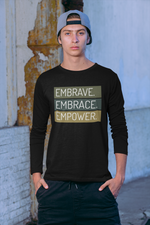 Rorrom Full-On Black T-shirt - Embrace
