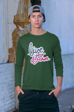 Rorrom Full-On Green T-shirt - Live Your Dream