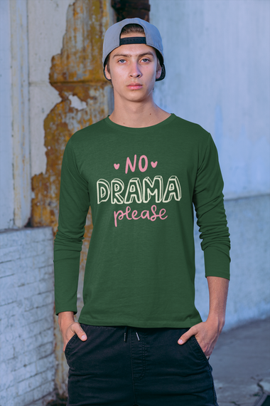 Rorrom Full-On Green T-shirt - No Drama Please