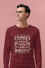 Rorrom Full-On Maroon T-shirt - Happy Single