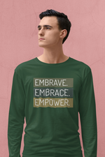 Rorrom Full-On Green T-shirt - Embrace