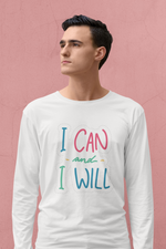 Rorrom Full-On White T-shirt - I can & I will