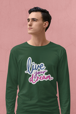 Rorrom Full-On Green T-shirt - Live Your Dream
