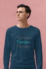 Rorrom Full-On Navy Blue T-shirt - Fearless