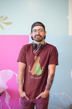 Rorrom Offbeat Maroon T-shirt - Just Relax