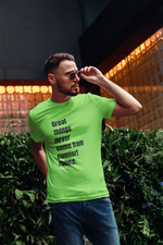 Rorrom WoW Green T-shirt - Aim for Greatness
