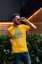 Rorrom WoW Golden Yellow T-shirt - Working on Myself