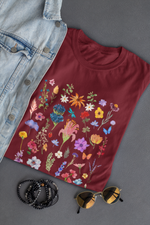 Rorrom Offbeat Maroon T-shirt - Blossom