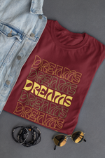 Rorrom Offbeat Maroon T-shirt - Dreams