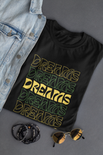 Rorrom Offbeat Black T-shirt - Dreams