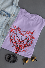 Rorrom Offbeat Lavender T-shirt - Hearts