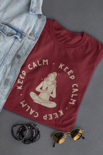 Rorrom Offbeat Maroon T-shirt - Keep Calm