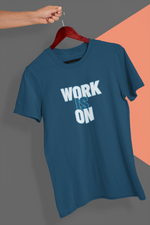 Rorrom WoW Navy Blue T-shirt - Work in ON