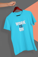Rorrom WoW Blue T-shirt - Work in ON