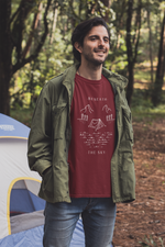 Rorrom Explore Maroon T-shirt - Beneath the Sky