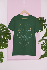 Rorrom Abstract Green T-shirt - Wonder Woman
