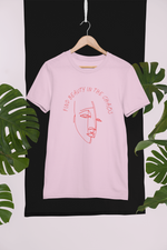 Rorrom Abstract Pink T-shirt - Beauty