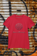 Rorrom Abstract Red T-shirt - Eye of the God