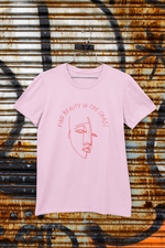 Rorrom Abstract Pink T-shirt - Beauty