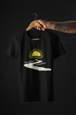 Rorrom Explore Black T-shirt - The Road less travelled