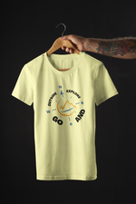 Rorrom Explore Yellow T-shirt - Go Outside