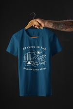 Rorrom Explore Navy Blue T-shirt - Billion Star Hotel