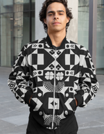 Rorrom High-Style Bomber Jacket - Monochrome