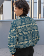 Rorrom High-Style Bomber Jacket - Tribal Odyssey