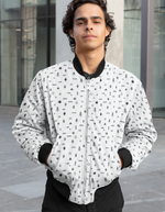 Rorrom High-Style Bomber Jacket - Artitistic Outline