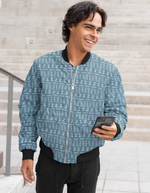 Rorrom High-Style Bomber Jacket - Classic Blue