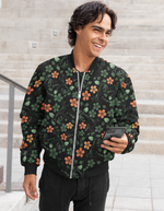 Rorrom High-Style Bomber Jacket - Floral Joy